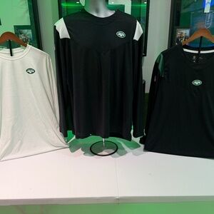 New York Jets Nike NFL On Field Player worn Men's Dark Green Used LOT 3 items